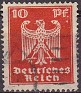 Germany - 1924 - Eagle - 10 PF - Red - Eagle - Scott 332 - 0